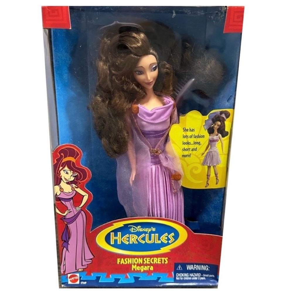 Vintage Disney’s Hercules Fashion Secrets Megara Doll